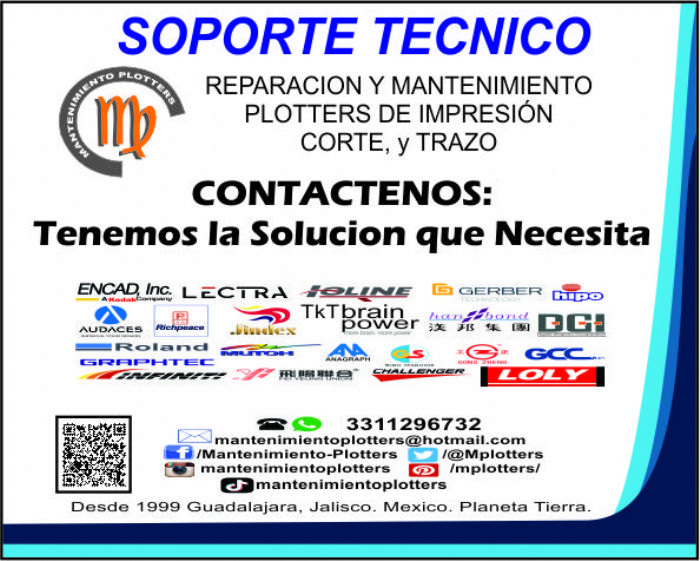 REPARACION Y MANTENIMIENTO DE PLOTTERS